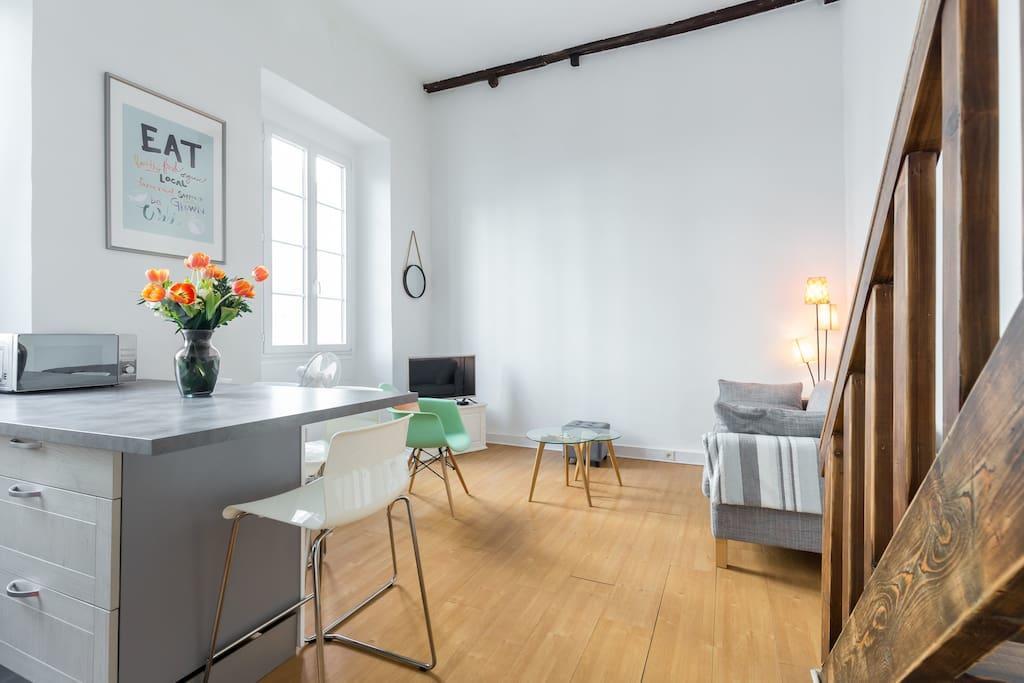 Nicelidays - Le Suede - Carre D'Or - 2Min From Beaches Bagian luar foto