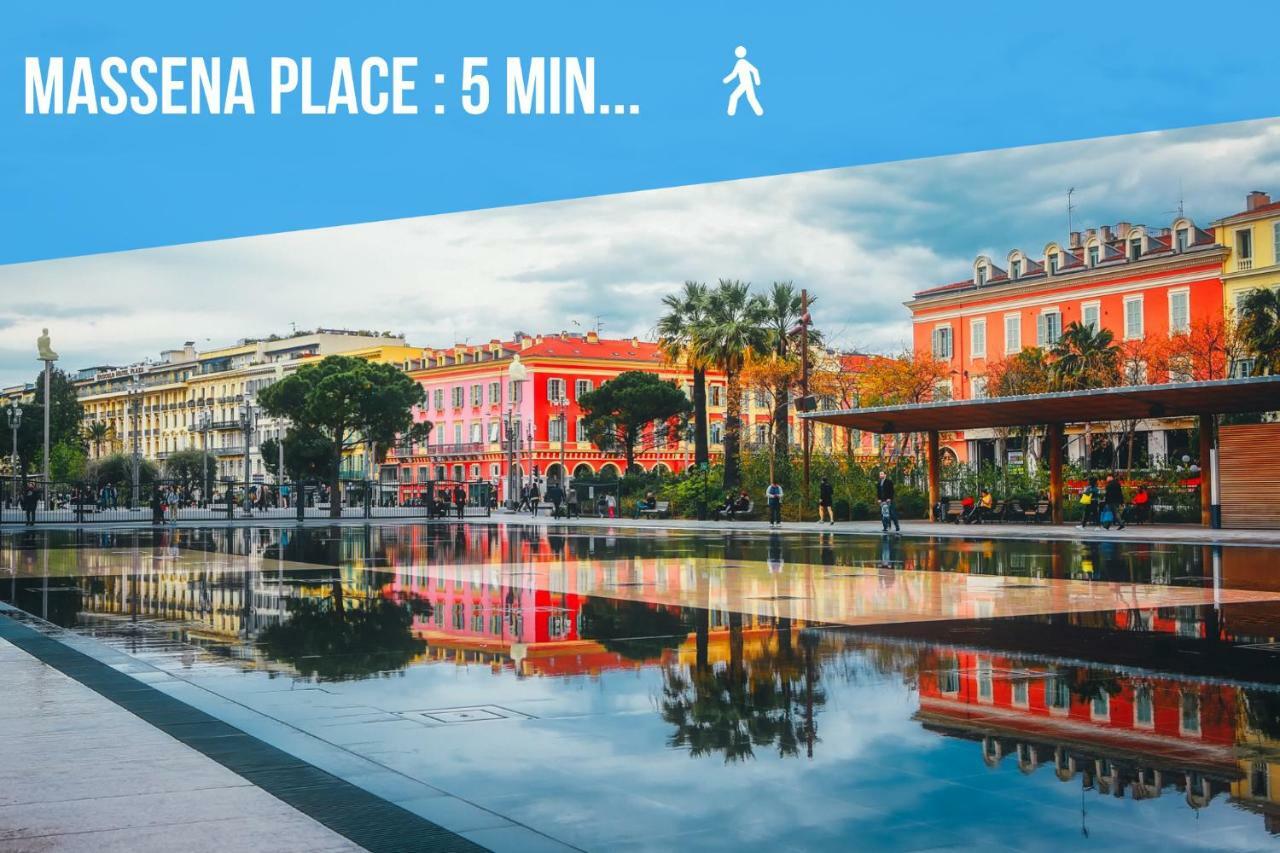 Nicelidays - Le Suede - Carre D'Or - 2Min From Beaches Bagian luar foto
